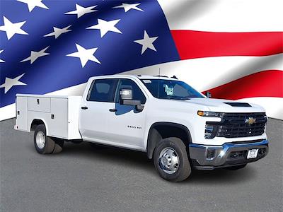 2025 Chevrolet Silverado 3500 Crew Cab RWD, Reading Classic II Steel Service Truck for sale #SF123797 - photo 1