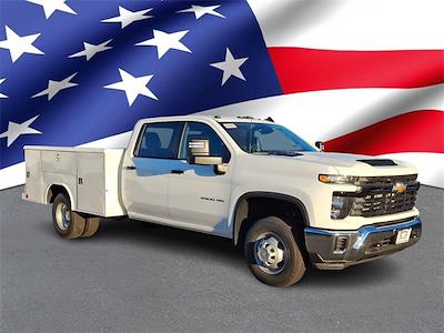 2025 Chevrolet Silverado 3500 Crew Cab 4WD, Reading Classic II Steel Service Truck for sale #SF128322 - photo 1