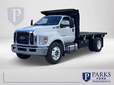 New 2025 Ford F-650 Base Regular Cab 4x2, PJ's Platform Body Flatbed Truck for sale #FH0749 - photo 1