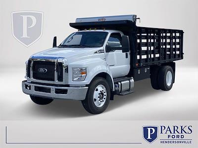 2025 Ford F-650 Regular Cab DRW 4x2, PJ's Stake Bed for sale #FH0757 - photo 1