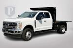 2023 Ford F-350 Super Cab DRW 4x4, PJ's Platform Body Flatbed Truck for sale #FH2043 - photo 11