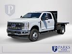 2024 Ford F-350 Super Cab DRW 4x4, PJ's Platform Body Flatbed Truck for sale #FH3409 - photo 1