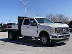 2024 Ford F-350 Super Cab DRW 4x4, PJ's Platform Body Flatbed Truck for sale #FH3409 - photo 7