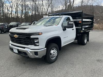 New 2024 Chevrolet Silverado 3500 Work Truck Regular Cab 4WD, Rugby Landscape Dump for sale #C40857 - photo 1