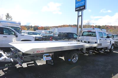 New 2024 Chevrolet Silverado 6500 Work Truck Crew Cab RWD, Kilar Fabrication Aluminum 10 Series Rollback Body for sale #R829 - photo 2