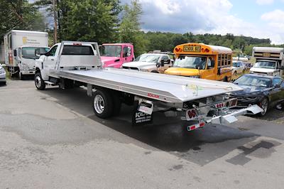 New 2024 Chevrolet Silverado 5500 Work Truck Regular Cab 4WD, Kilar Fabrication Aluminum 10 Series Rollback Body for sale #R897 - photo 2