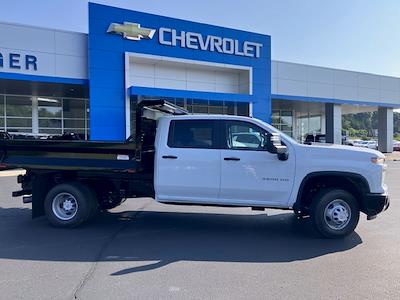 New 2024 Chevrolet Silverado 3500 Work Truck Crew Cab 4WD, Knapheide Rigid Side Dump Truck for sale #32806 - photo 2