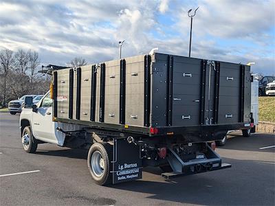 New 2024 Chevrolet Silverado 3500 Work Truck Regular Cab 4x4, 12' Riechers Truck Bodies & Equipment Co. Steel Stake Body for sale #L3164 - photo 2