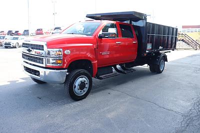 2023 Chevrolet Silverado 5500 Crew Cab DRW 4WD, Reading Landscaper SL Landscape Dump for sale #23311 - photo 1