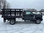 2024 Ford F-350 Regular Cab DRW 4x4, SH Truck Bodies Flatbed Stake Bed for sale #FM6804 - photo 43