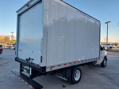 White 2024 Ford E-350SD Cutaway 14FT Morgan Dry Freight Box. 7.3L V8 6-Speed Automatic for sale #240112 - photo 2