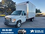 White 2024 Ford E-350SD Cutaway 14FT Morgan Dry Freight Box. 7.3L V8 6-Speed Automatic for sale #240112 - photo 3