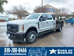 New 2024 Ford F-350 XL Crew Cab 4x4, 9' 4" CM Truck Beds TM Deluxe Flatbed Truck for sale #241475 - photo 1