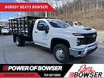 2024 Chevrolet Silverado 3500 Regular Cab 4WD, Reading Steel Stake Bed for sale #C24312 - photo 3