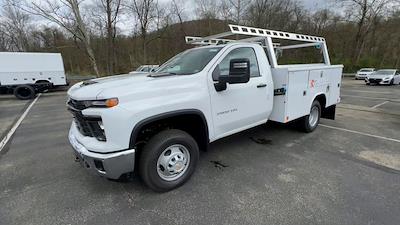 New 2024 Chevrolet Silverado 3500 Work Truck Regular Cab 4WD, 9' Reading Classic II Steel Service Truck for sale #C24415 - photo 1