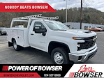 New 2024 Chevrolet Silverado 3500 Work Truck Regular Cab 4WD, 9' Reading Classic II Steel Service Truck for sale #C24415 - photo 3