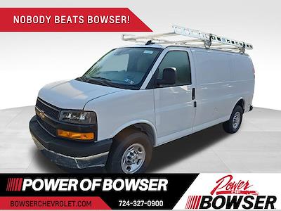 New 2024 Chevrolet Express 3500 Work Van RWD, Weather Guard General Service Upfitted Cargo Van for sale #C24774 - photo 1