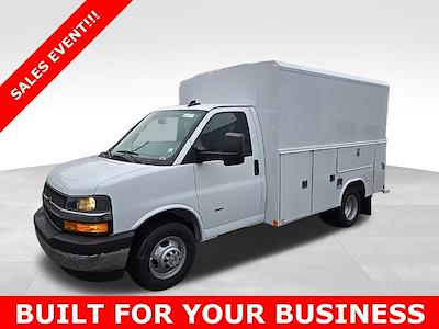 New 2024 Chevrolet Express 3500 Work Van Regular Cab RWD, Service Utility Van for sale #C24817 - photo 1