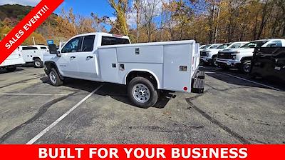 New 2025 Chevrolet Silverado 3500 Work Truck Double Cab 4x4, 8' 2" Reading Classic II Steel Service Truck for sale #C25135 - photo 2