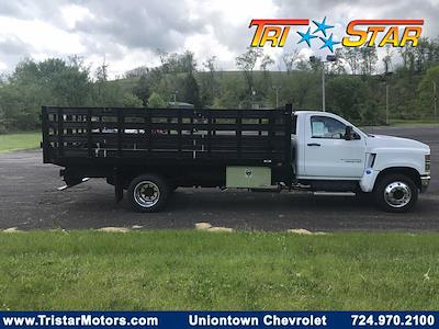 New 2023 Chevrolet Silverado 5500 Work Truck Regular Cab RWD, 16' Knapheide Heavy-Hauler Junior Stake Bed for sale #C23V374 - photo 1