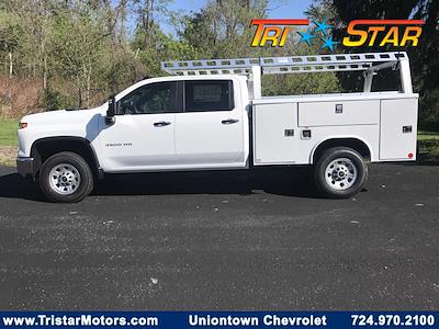 New 2024 Chevrolet Silverado 3500 Work Truck Crew Cab 4WD, 8' 2" Reading Classic II Steel Service Truck for sale #C24V191 - photo 1