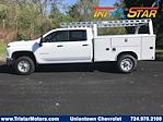 New 2024 Chevrolet Silverado 3500 Work Truck Crew Cab 4WD, 8' 2" Reading Classic II Steel Service Truck for sale #C24V191 - photo 1