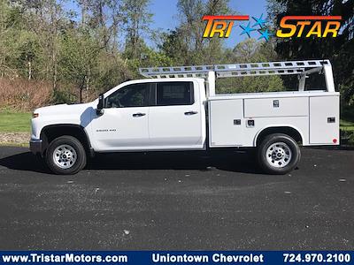 New 2024 Chevrolet Silverado 3500 Work Truck Crew Cab 4WD, 8' 2" Reading Classic II Steel Service Truck for sale #C24V202 - photo 1