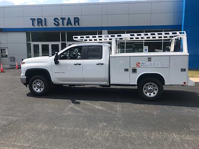 New 2024 Chevrolet Silverado 3500 Work Truck Double Cab 4WD, 8' 2" Reading Classic II Steel Service Truck for sale #C24V238 - photo 2