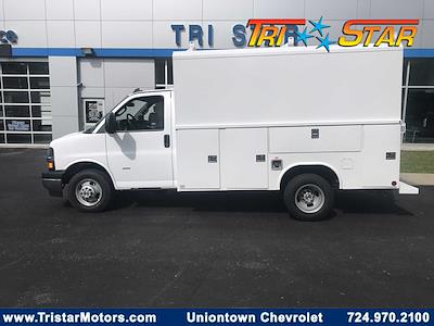 New 2024 Chevrolet Express 3500 RWD, 11' Reading Aluminum CSV Service Utility Van for sale #C24V282 - photo 1