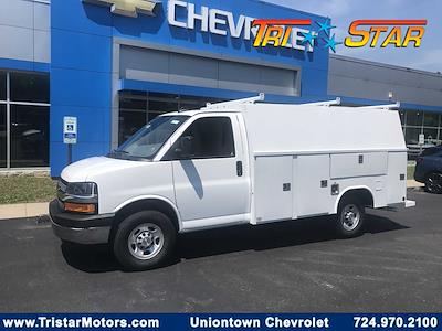 New 2024 Chevrolet Express 3500 RWD, 11' Reading Aluminum CSV Service Utility Van for sale #C24V296 - photo 1