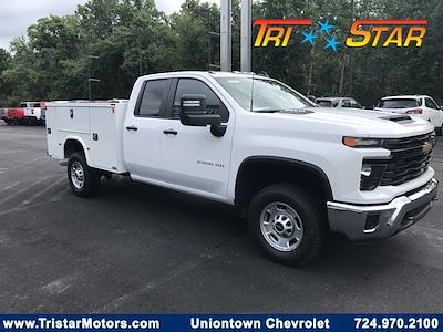 New 2024 Chevrolet Silverado 2500 Work Truck Double Cab 4WD, 8' Knapheide Steel Service Body Service Truck for sale #C24V310 - photo 1