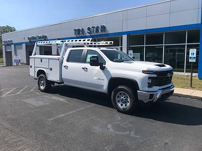 New 2024 Chevrolet Silverado 3500 Work Truck Crew Cab 4WD, 8' Knapheide Steel Service Body Service Truck for sale #C24V367 - photo 1