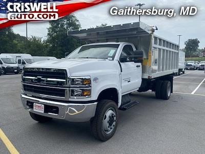 New 2024 Chevrolet Silverado 5500 Work Truck Regular Cab 4WD, 14' DuraMag Aluminum Landscape Dump for sale #241276 - photo 1