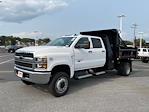 2023 Chevrolet Silverado 5500 Crew Cab DRW 4WD, Rugby Eliminator LP Steel Dump Truck for sale #Q230258 - photo 3