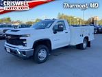 New 2024 Chevrolet Silverado 3500 Work Truck Regular Cab 4WD, 9' Reading Classic II Steel Service Truck for sale #Q240560 - photo 1