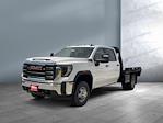 New 2024 GMC Sierra 3500 Pro Crew Cab 4WD, Flatbed Truck for sale #C25197 - photo 1