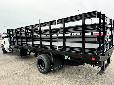 New 2024 Chevrolet Silverado 6500 Work Truck Regular Cab 4x2, 20' 6" Knapheide Heavy-Hauler Junior Stake Bed for sale #12242810 - photo 2