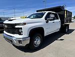 New 2024 Chevrolet Silverado 3500 Work Truck Crew Cab 4x4, Reading Landscaper SL Landscape Dump for sale #FLRF445431 - photo 1