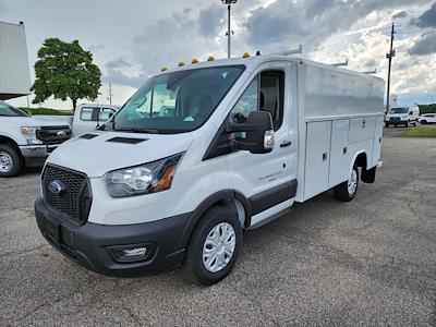 2023 Ford Transit 350 SRW 4x2, Reading Aluminum CSV Service Utility Van #PKA40585 - photo 1