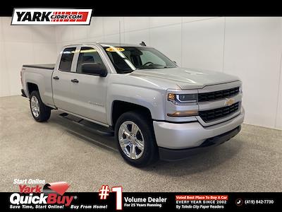 Used 2019 Chevrolet Silverado 1500 Custom Double Cab 4x4, Pickup for sale #D211002A - photo 1