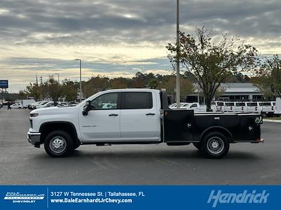 New 2024 Chevrolet Silverado 3500 Work Truck Crew Cab 4x2, 9' 4" CM Truck Beds TM Deluxe Flatbed Truck for sale #CR20547 - photo 1