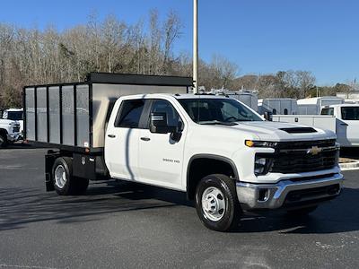 New 2024 Chevrolet Silverado 3500 Work Truck Crew Cab 4x4, 10' Reading Landscaper SL Landscape Dump for sale #CR47780 - photo 1