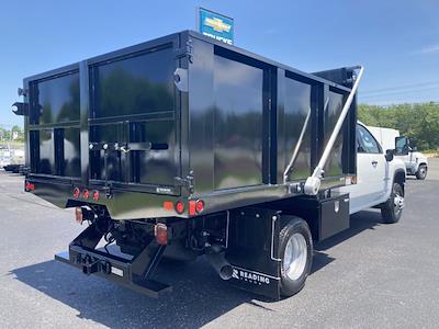 New 2024 Chevrolet Silverado 3500 Work Truck Crew Cab 4x4, 10' Blue Ridge Manufacturing Canyon Landscape Dump for sale #CR48161 - photo 2