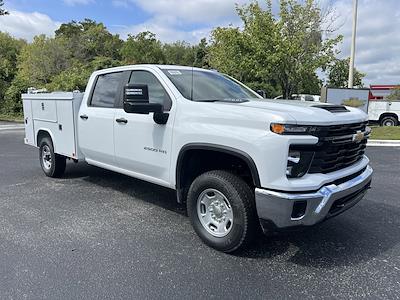 New 2024 Chevrolet Silverado 2500 Work Truck Crew Cab 4WD, 8' 2" Reading Classic II Steel Service Truck for sale #CR58742 - photo 1