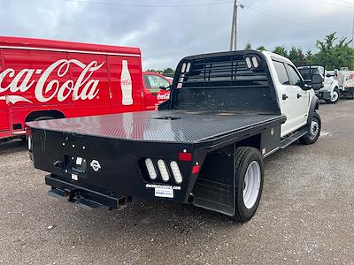 Used 2022 Ford F-550 Crew Cab 4x4, Flatbed Truck for sale #4Q022A - photo 2