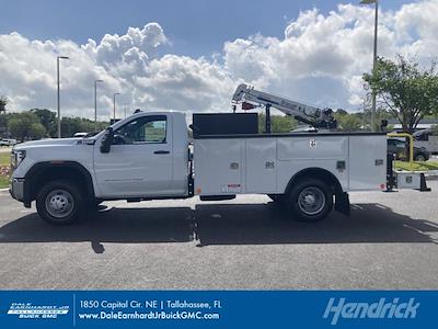 New 2024 GMC Sierra 3500 Pro Regular Cab 4WD, 11' Reading Master Mechanic HD Crane Mechanics Body for sale #CR33527 - photo 1