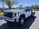 New 2024 GMC Sierra 3500 Pro Crew Cab 4WD, Bedrock Flatbed Truck for sale #R96636 - photo 1