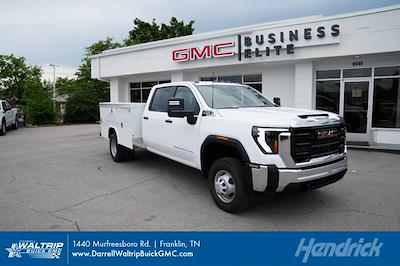 New 2024 GMC Sierra 3500 Pro Crew Cab 4WD, Royal Service Truck for sale #CR04601 - photo 1