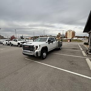 New 2024 GMC Sierra 3500 Pro Crew Cab 4WD, Flatbed Truck for sale #CR48618 - photo 1