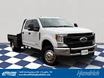 2020 Ford F-350 Crew Cab DRW 4WD, Flatbed Truck #Q53209G - photo 3